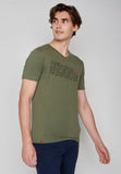 T-SHIRT BIKE MIX PEAK - DIRTY OLIVE