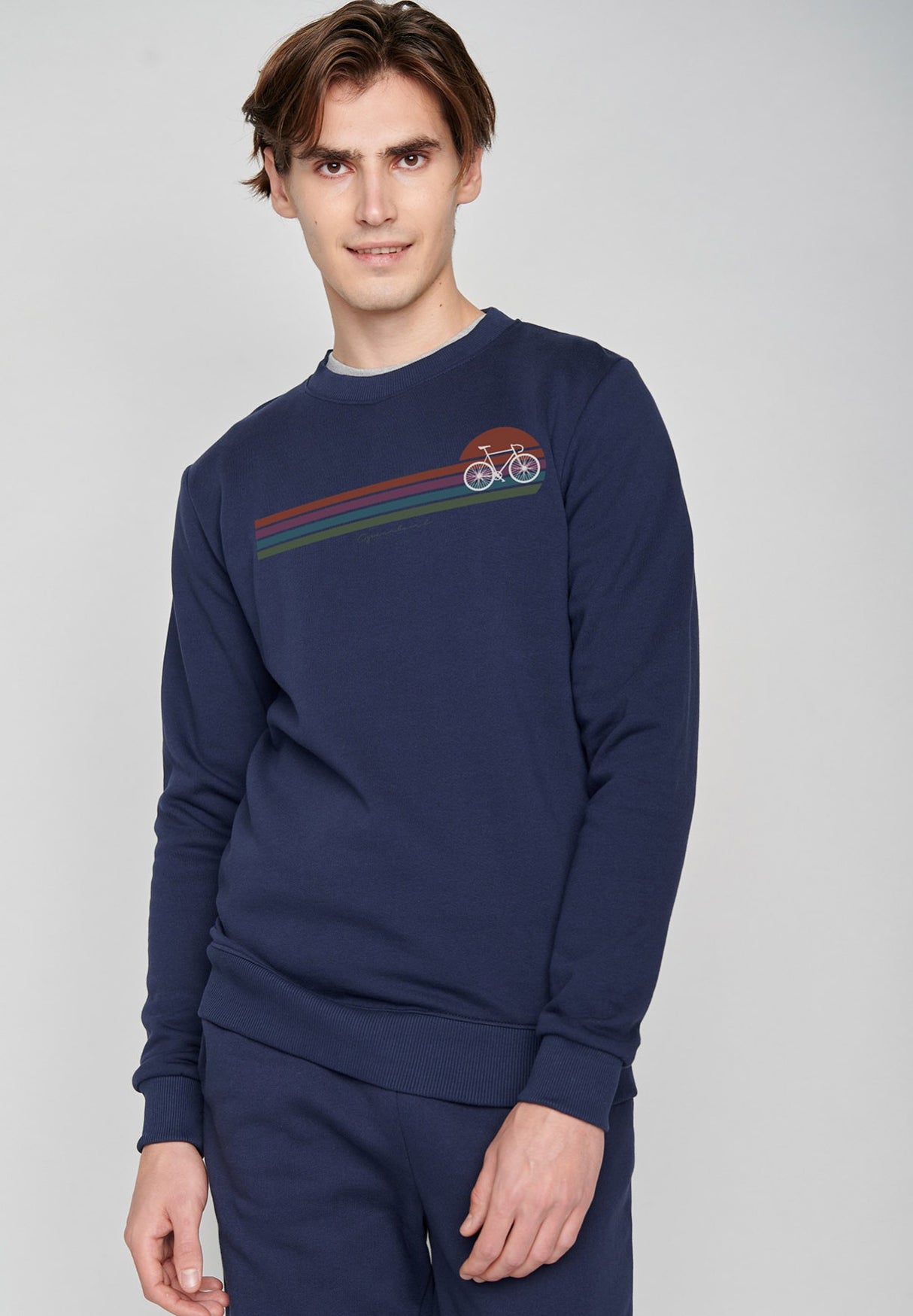 TRUI BIKE SUNSET STRIPES - NAVY