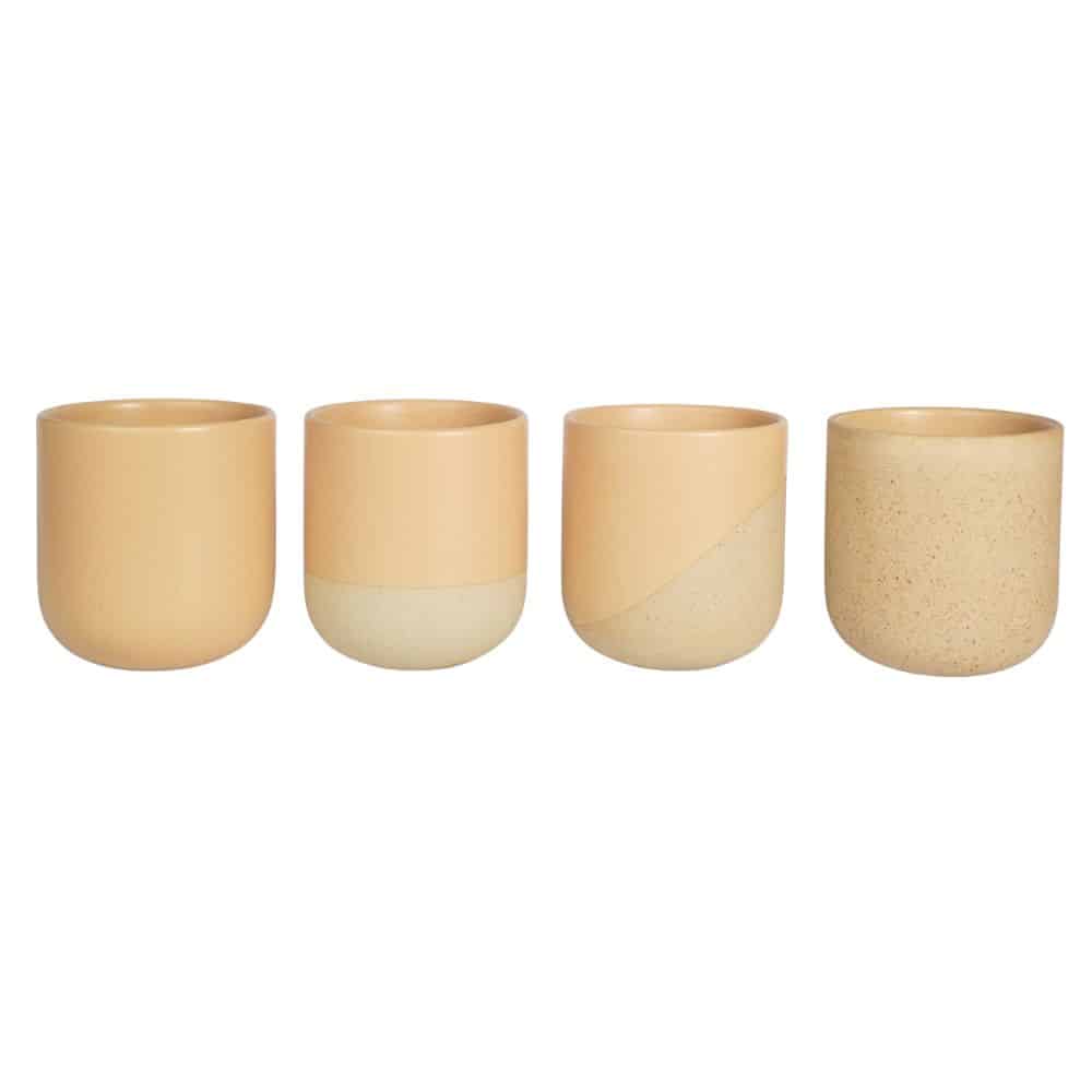 SET ReClay LATTE mugs - LATTE