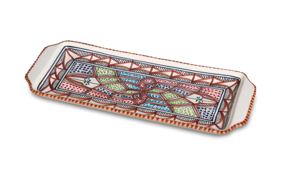 RECHTHOEKIG BORD - MARRON