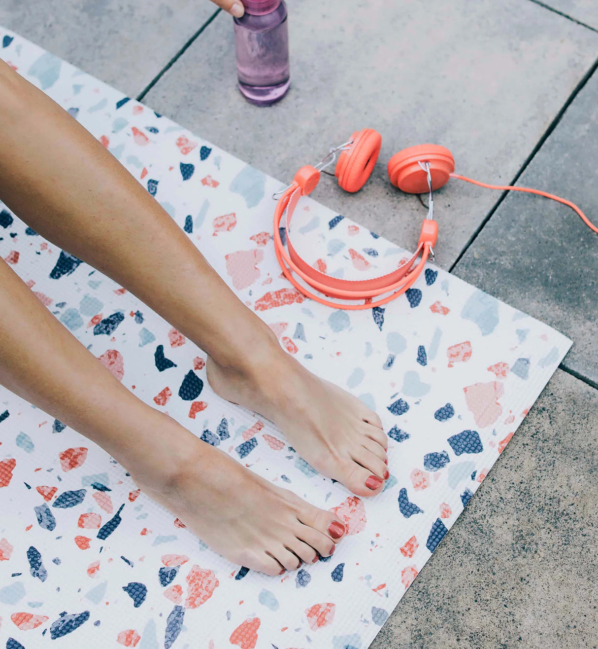 YOGA MAT TERRAZZO