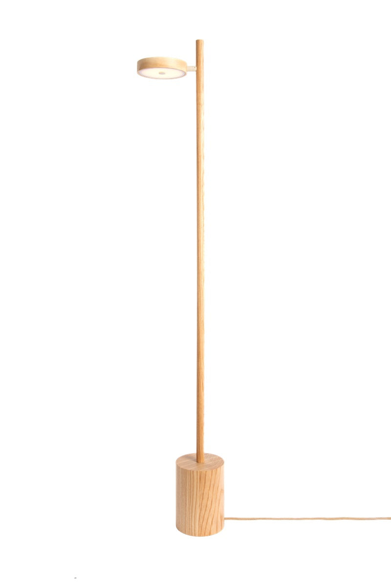 OKINAWA STAANDE LAMP - 1 SHADE - ASH NATURAL