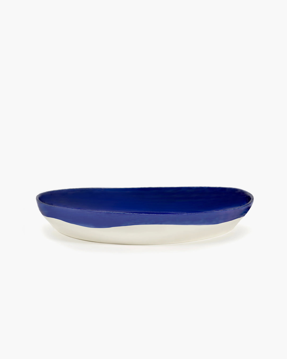 OTTOLENGHI SERVEERSCHAAL WIT/BLAUW - MEDIUM