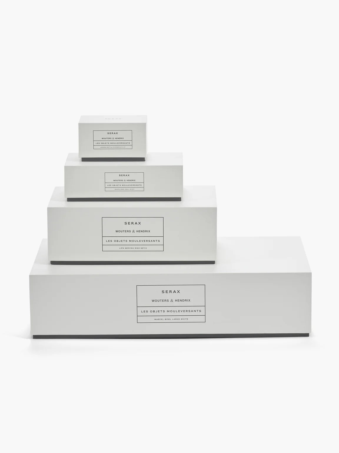 SERVEERSCHAAL SET/3 LIPS - LES OBJETS MOULEVERSANTS