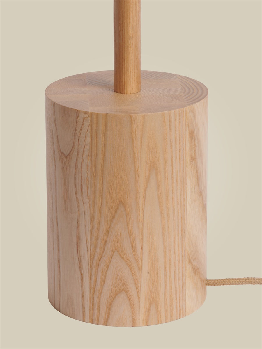 OKINAWA STAANDE LAMP - 1 SHADE - ASH NATURAL