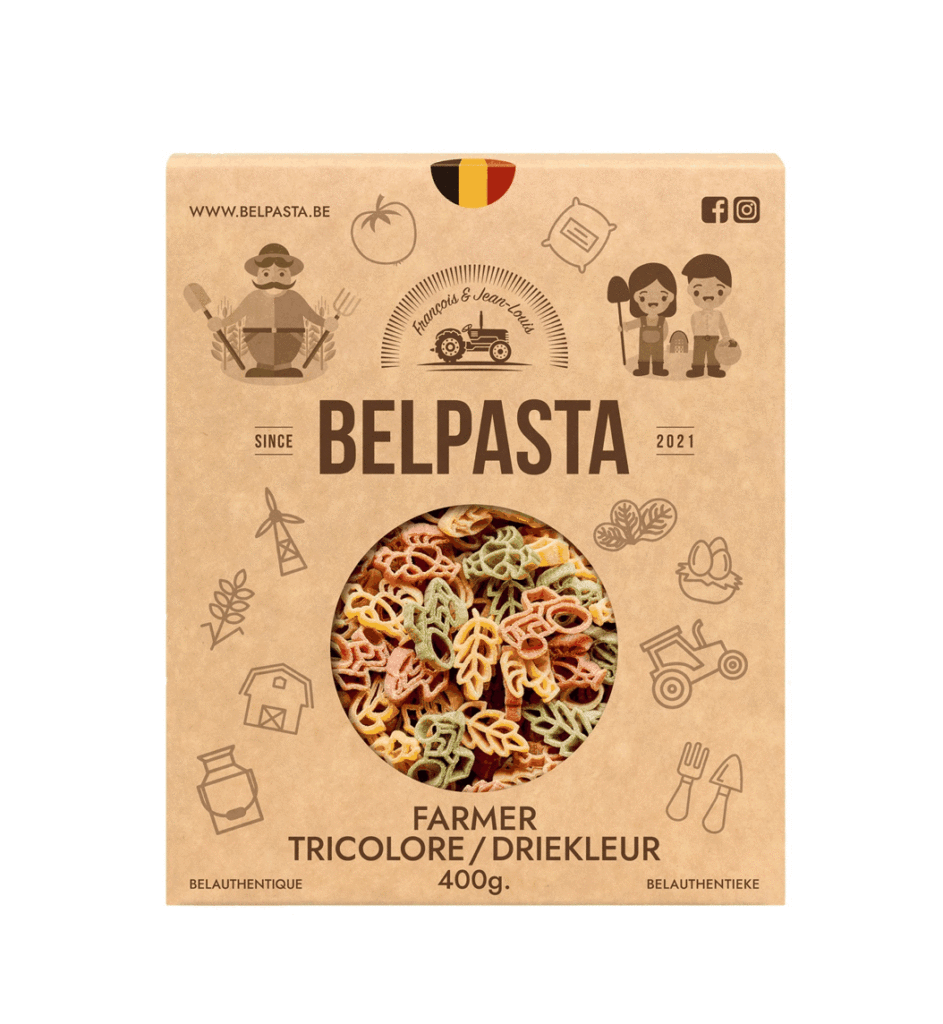 BELPASTA - FARMERS TRICOLORE 400 GRAM