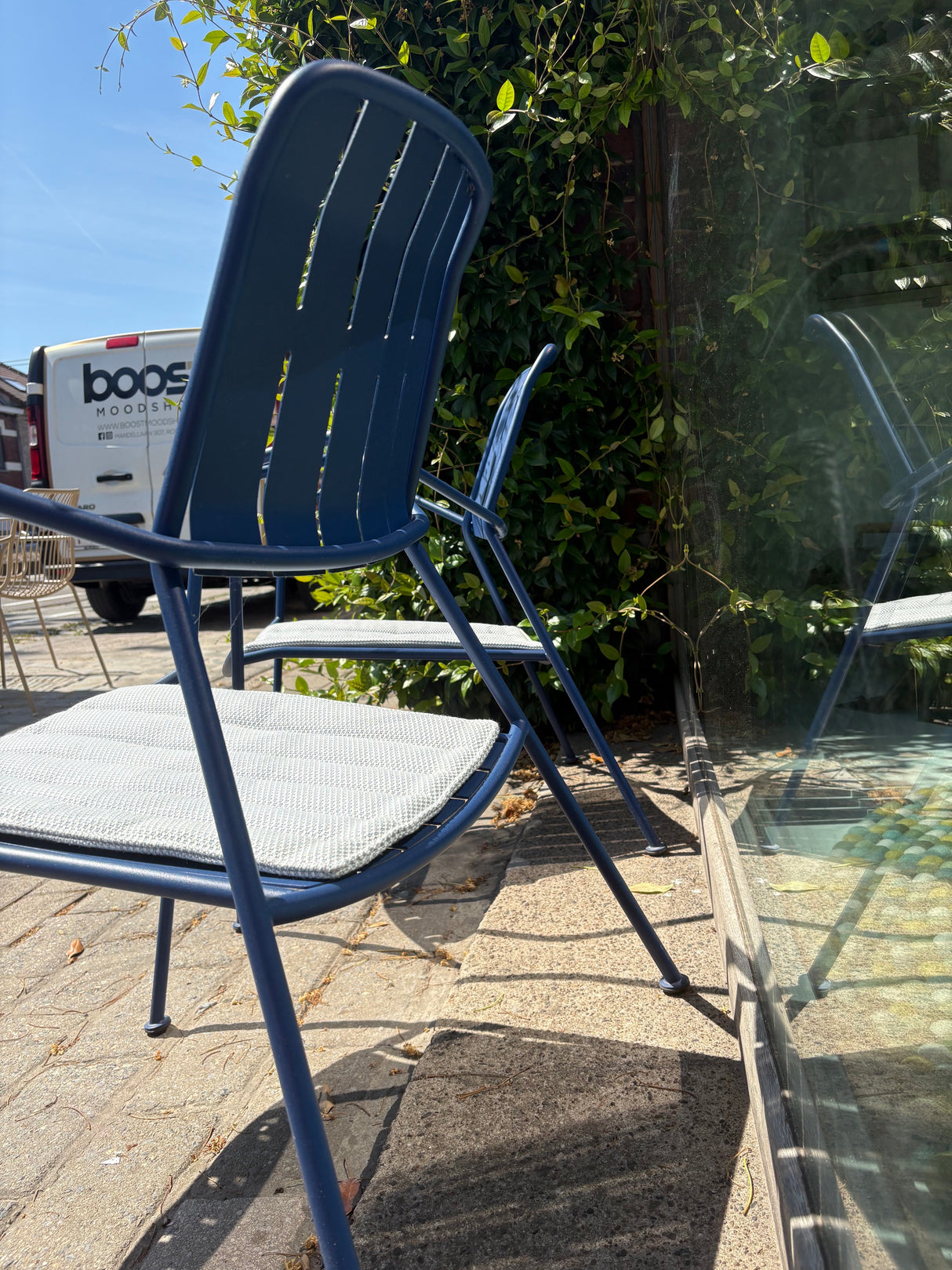 SET OSMO OUTDOOR LOUNGES - SAPPHIRE BLUE (TOONZAALMODELLEN)
