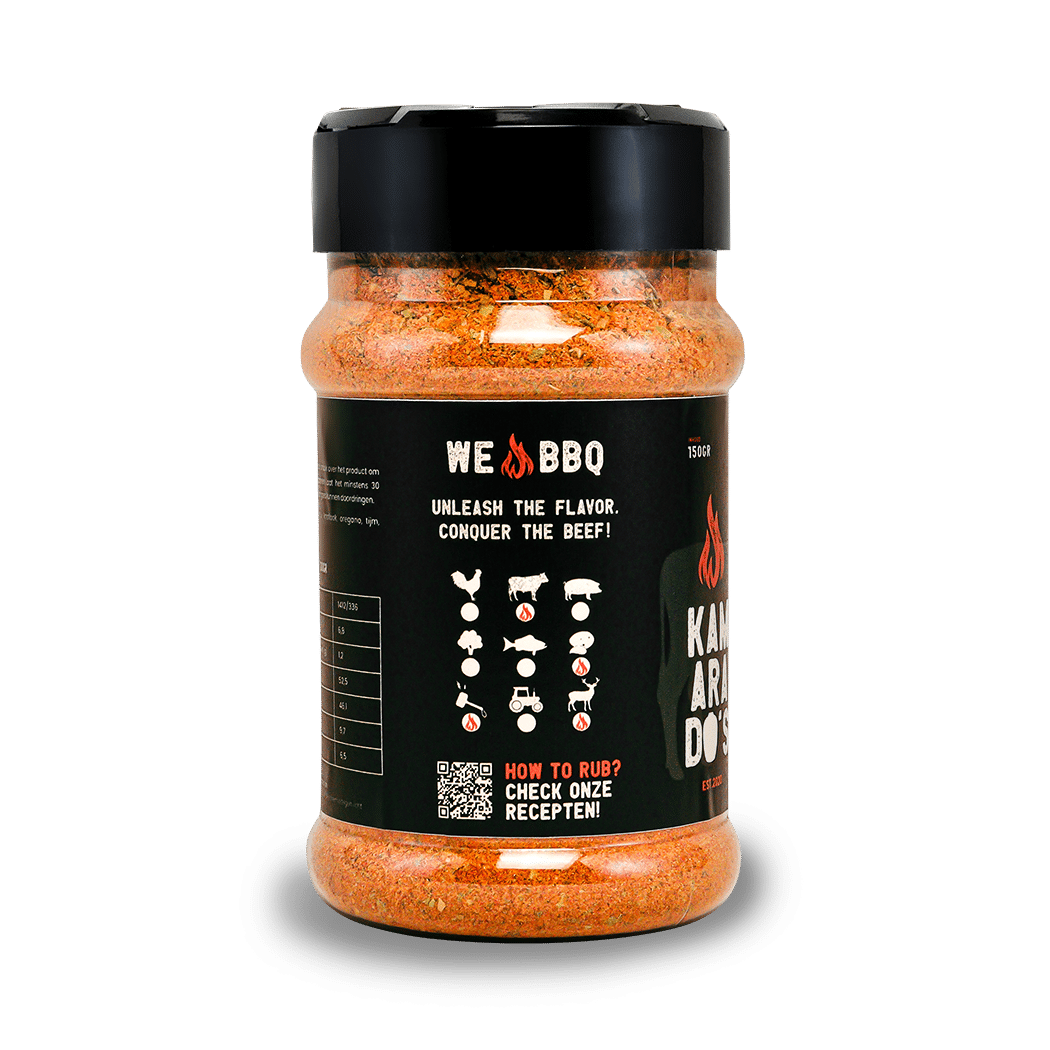 BBQ RUB - KRUIDENMIX / RUND