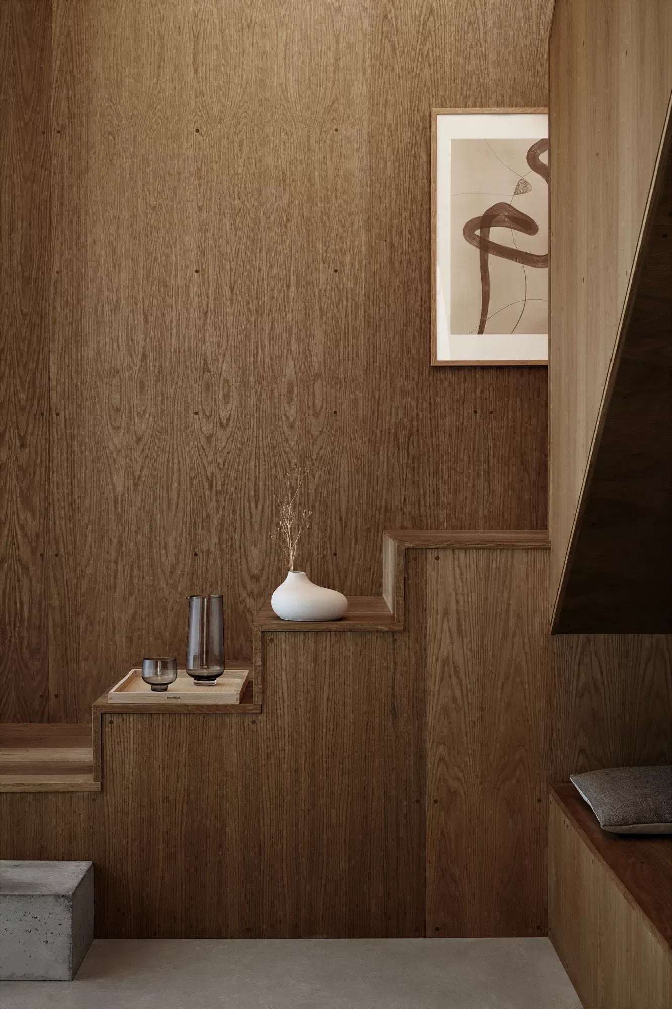 NONA WHITE - SET VAN 3 VAASJES