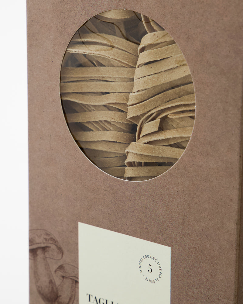 TAGLIATELLINE WITH PORCINI MUSHROOMS