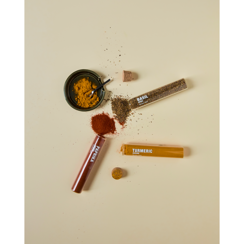 SPICE IT UP - BASIL/PAPRIKA CHILLI/TURMERIC