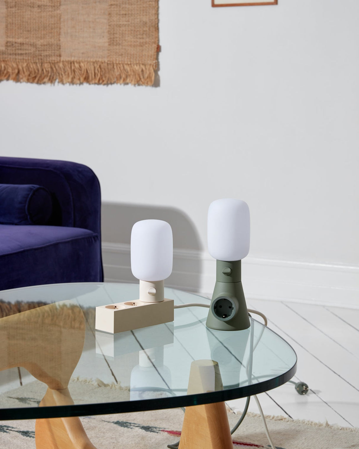 PLUG-IN LAMP - PEARL