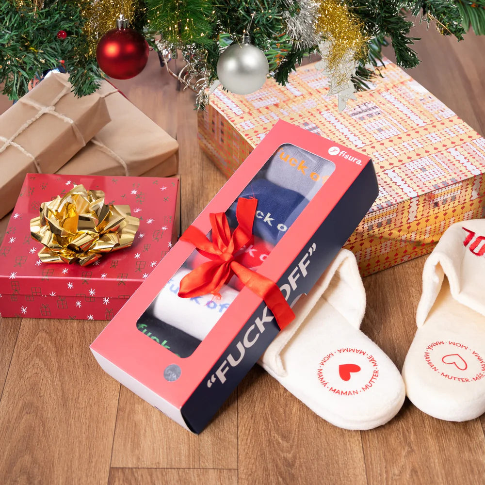 SET VAN 5 SOKKEN "FUCK OFF"