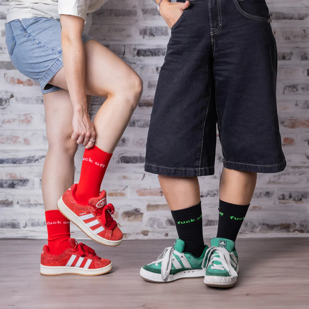 SET VAN 5 SOKKEN "FUCK OFF"