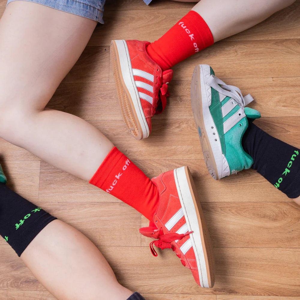 SET VAN 5 SOKKEN "FUCK OFF"