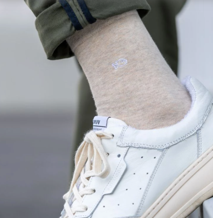 SOKKEN KATOEN - BEIGE CLAIR