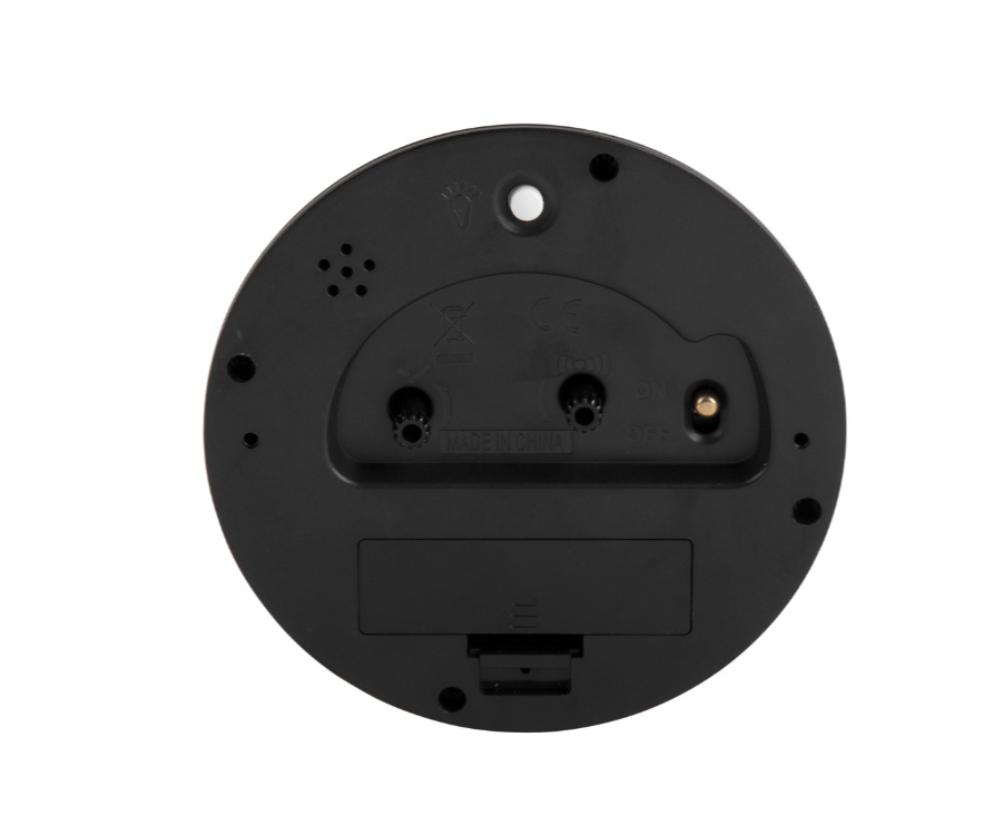 ALARM CLOCK GRACE - ZWART