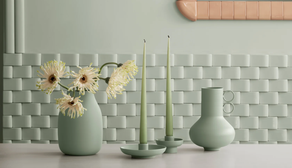 VAAS COLORA - DESERT SAGE L