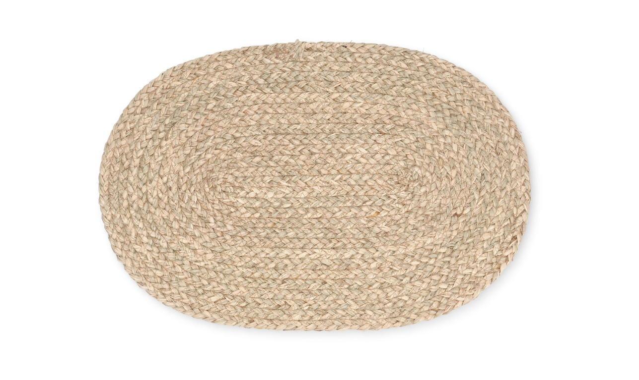 PLACEMAT OVAL MAIS - BEIGE