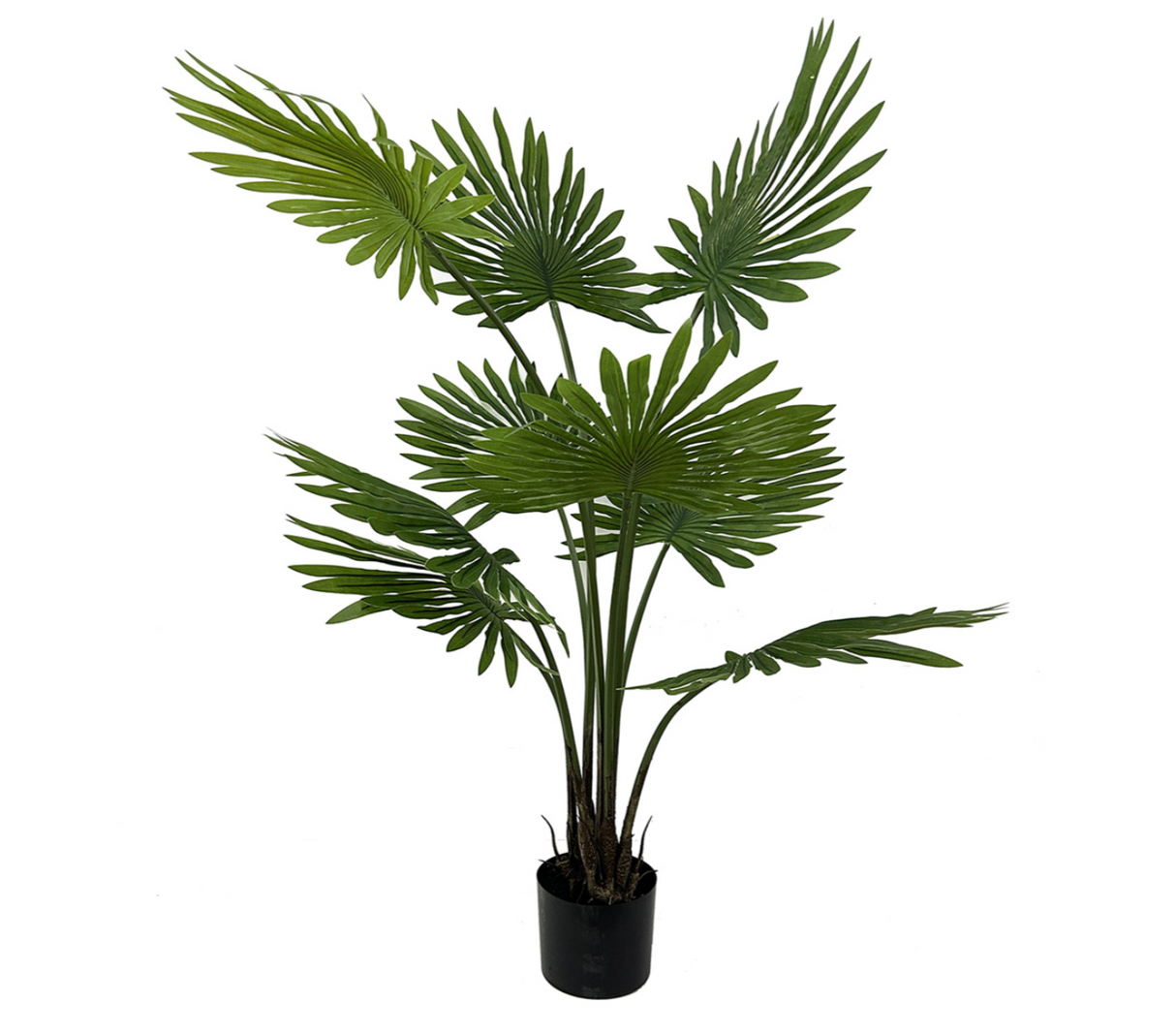 KUNSTPLANT FAN PALM TREE
