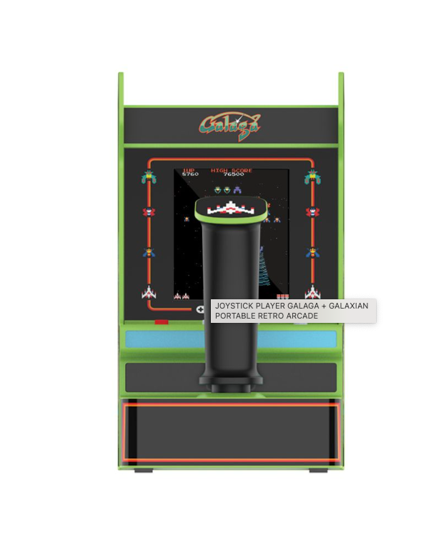 JOYSTICK RETRO ARCADE GAME - GALAGA