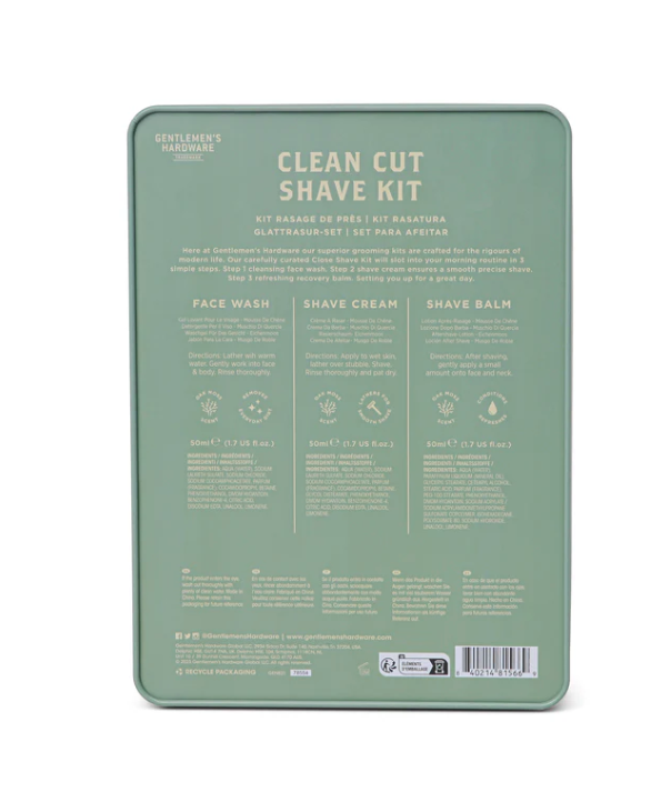 CLEAN CUT SHAVE KIT
