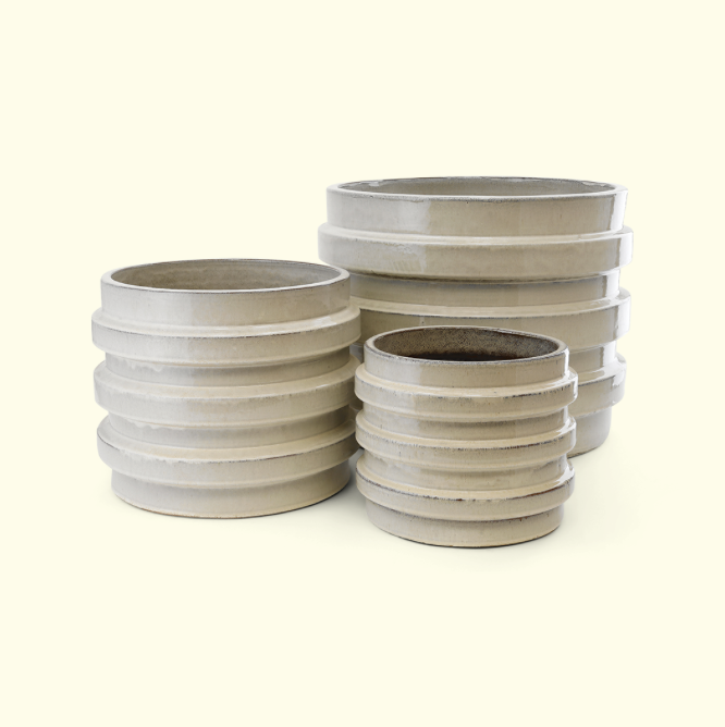 BLOEMPOT AGATA - CREAM