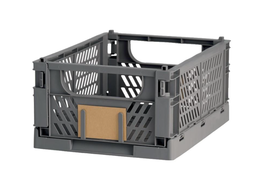 COLOUR CRATE - SMALL DARK GREY