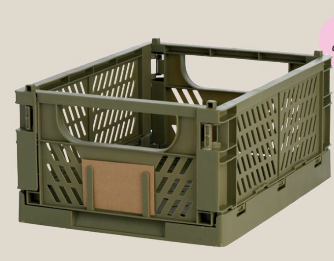 COLOUR CRATE - SMALL DARK GREEN