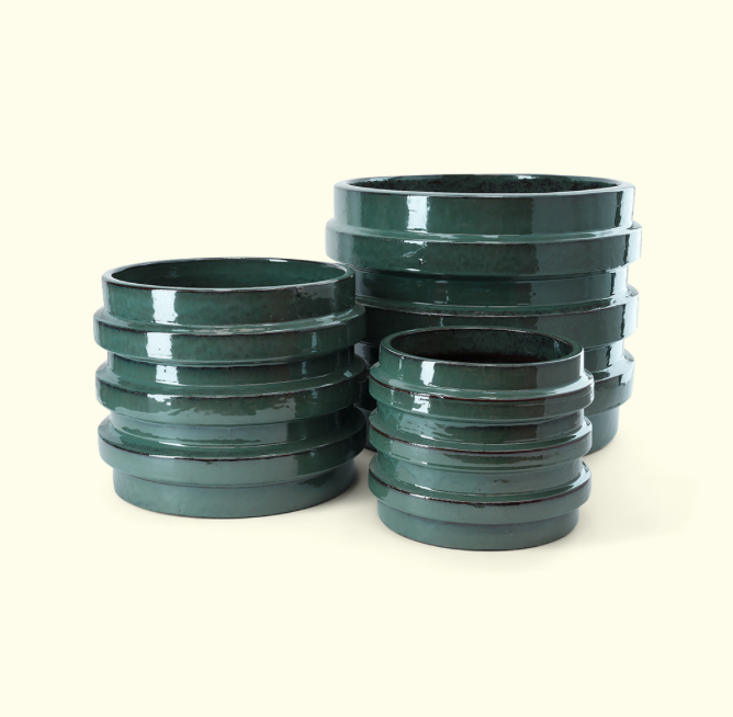 BLOEMPOT AGATA - AQUA