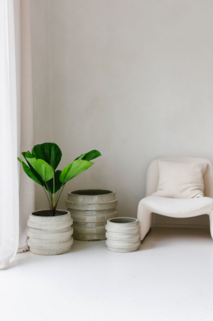 BLOEMPOT AGATA - CREAM