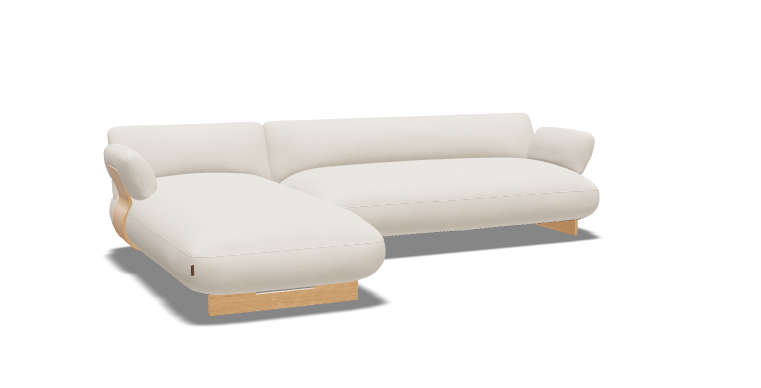 MOCO SOFA 2SEATER + CHAISE LONGUE - STOF BOUCLA