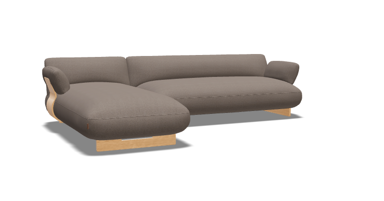 MOCO SOFA 2SEATER + CHAISE LONGUE - STOF BOUCLA