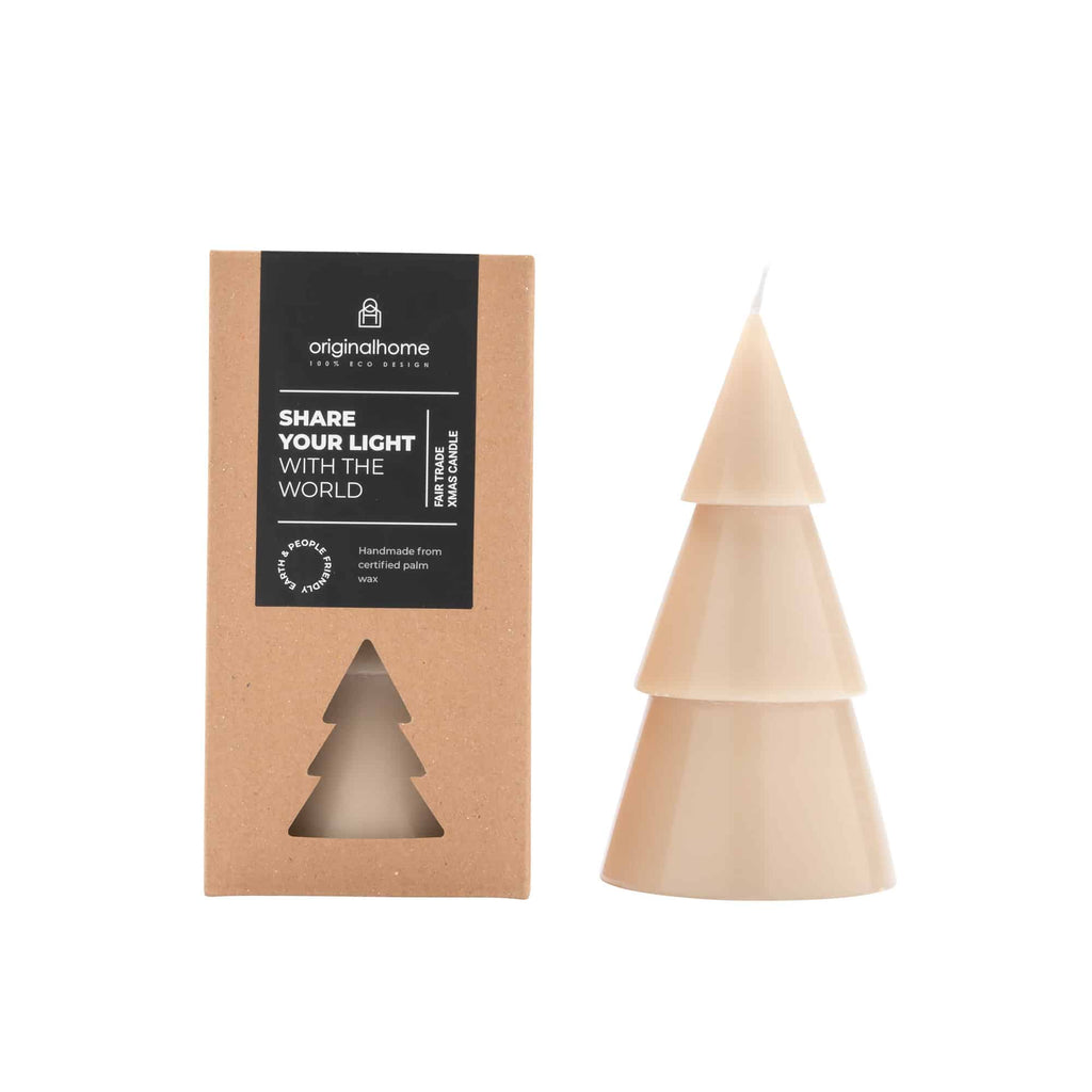 XMAS TREE LARGE - BEIGE