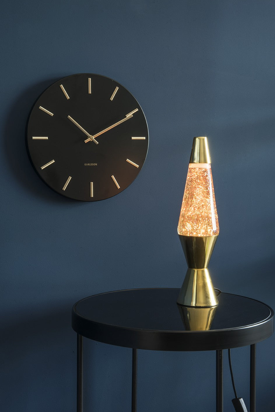 TABLE LAMP - GLITTER GOLD