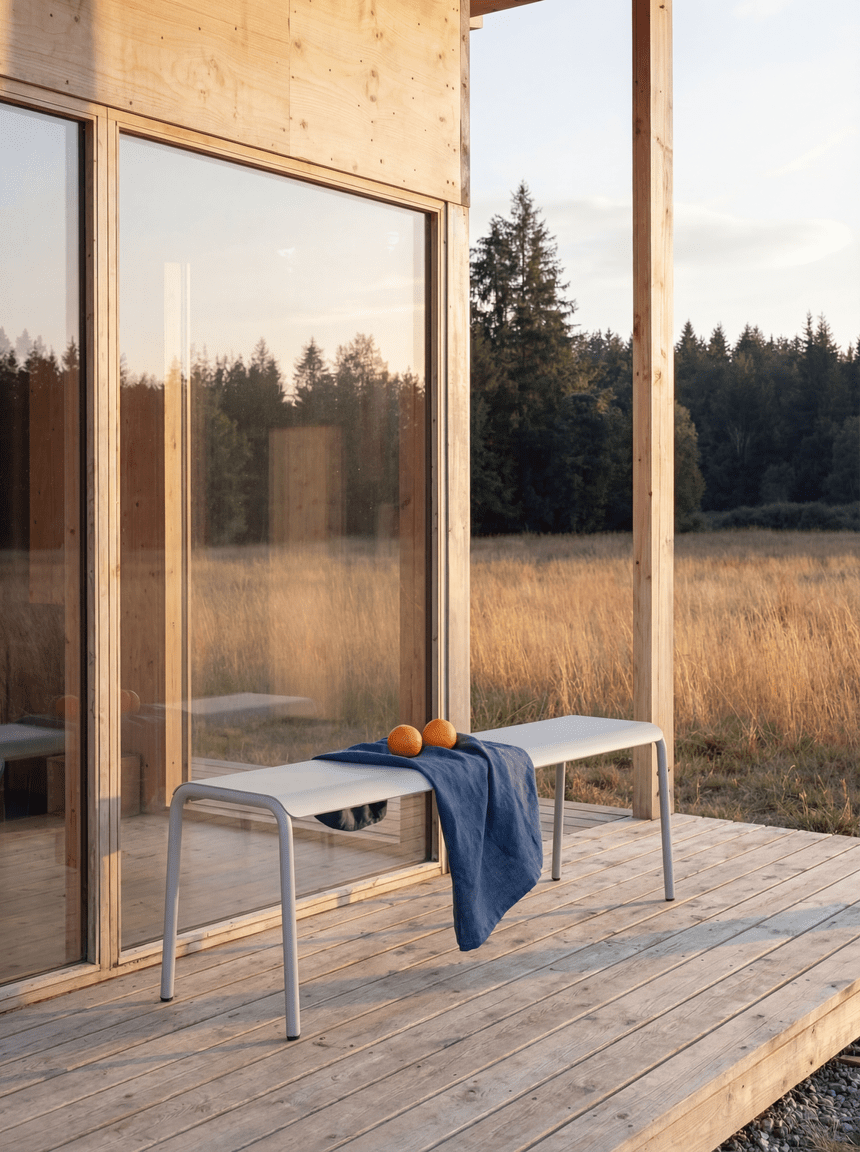 PANORAMA OUTDOOR BENCH