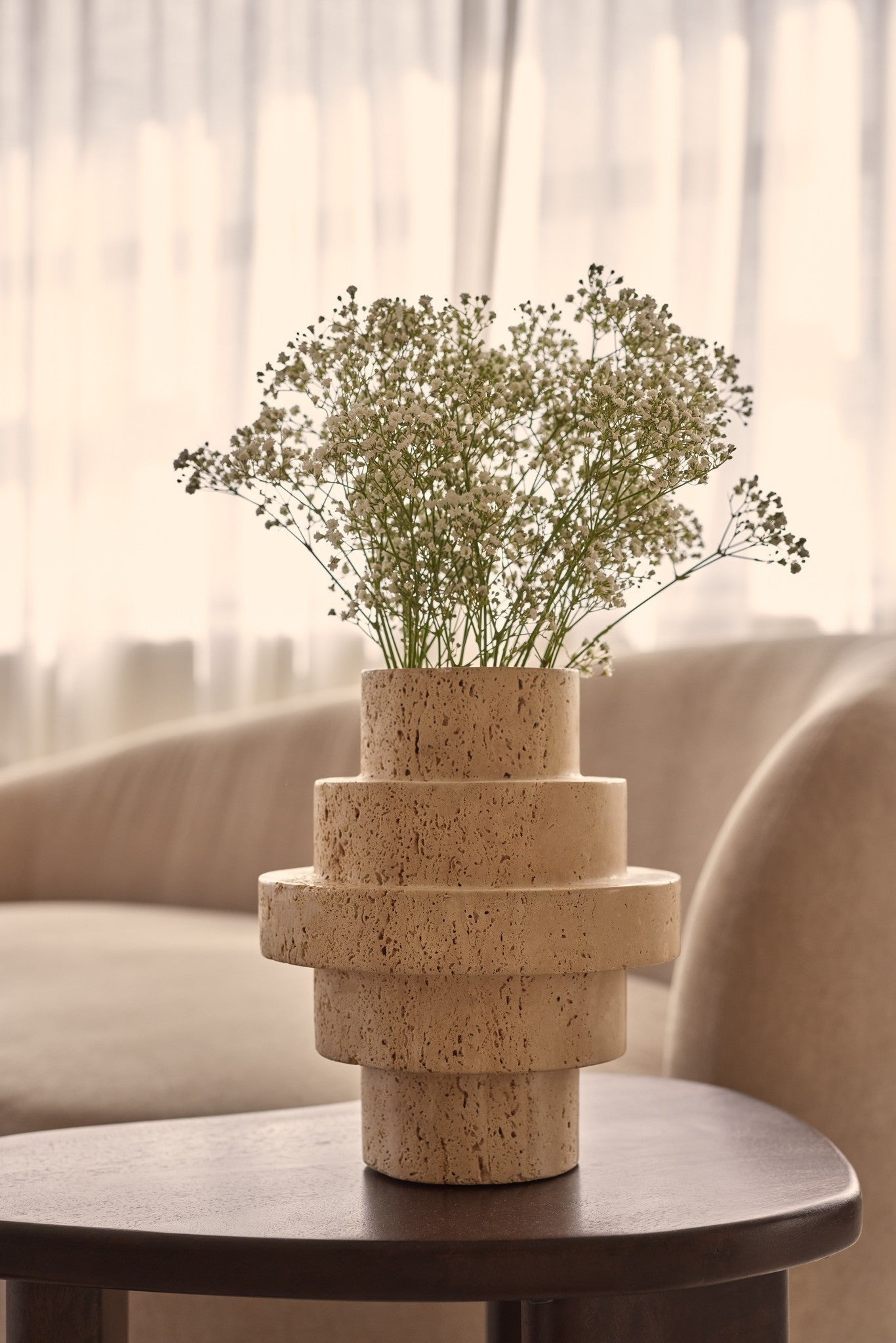 TRAVERTINE AGANO VAAS M