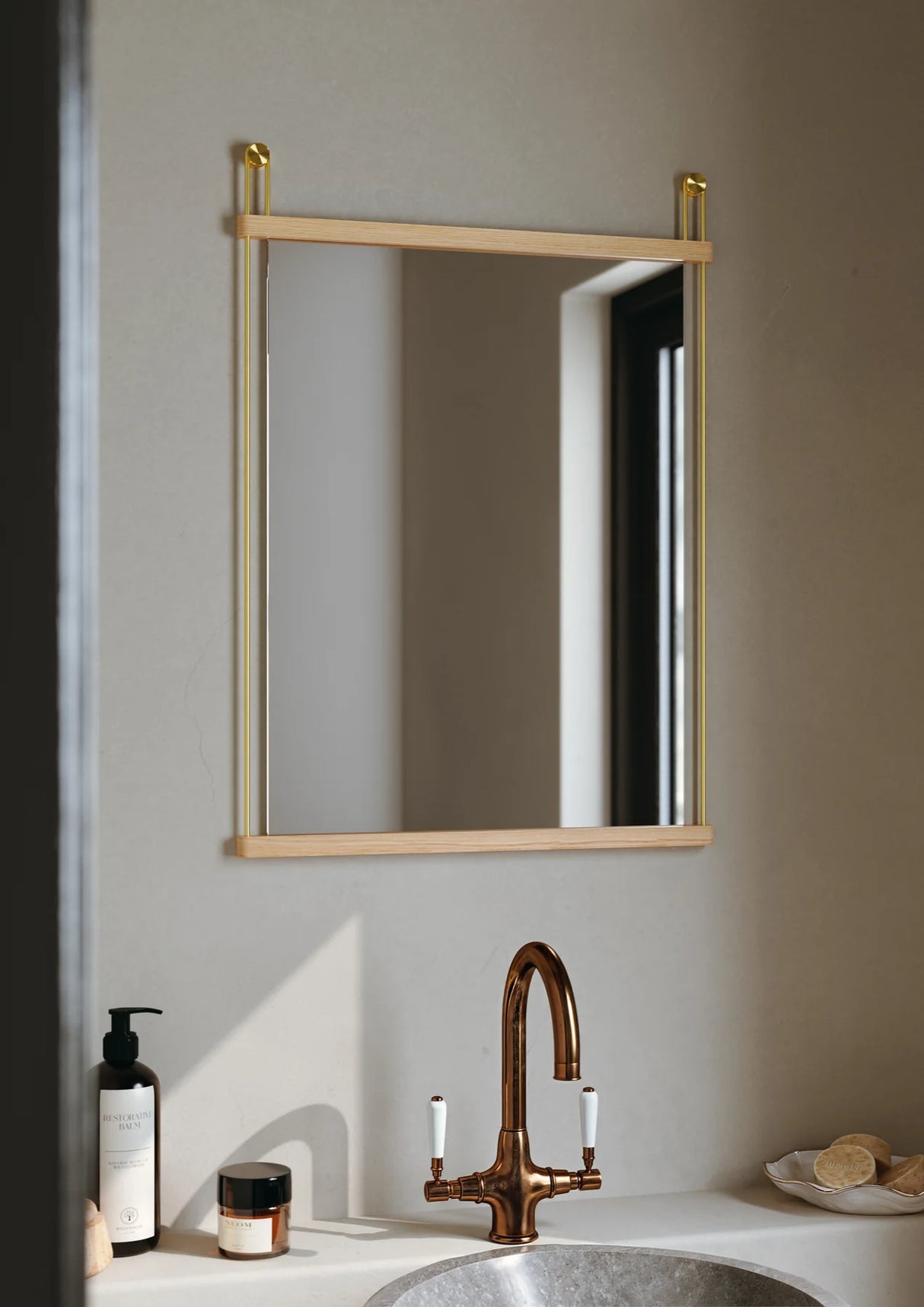 SUSPENDED MIRROR - SMALL