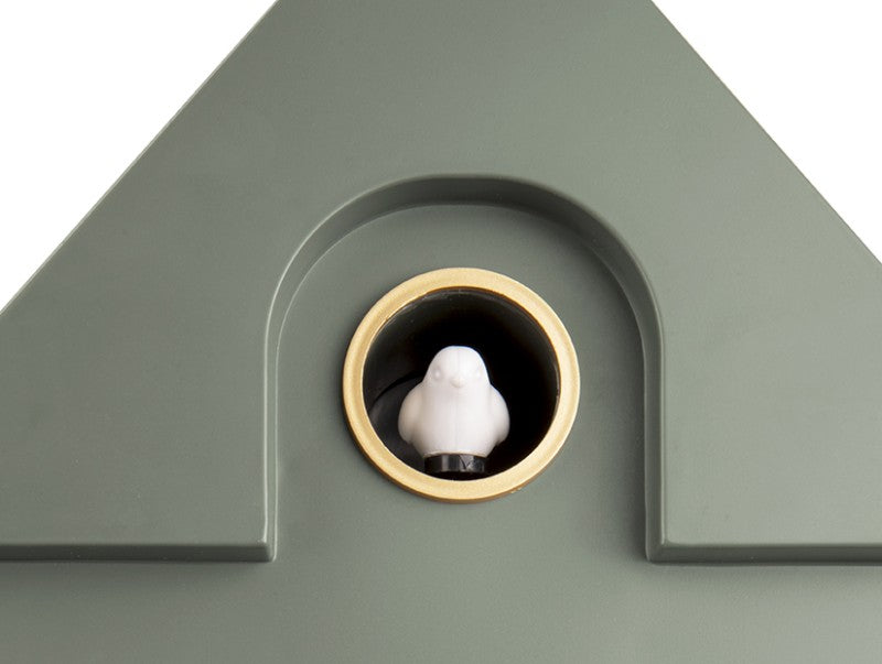 CUCKOO WANDKLOK - JUNGLE GROEN