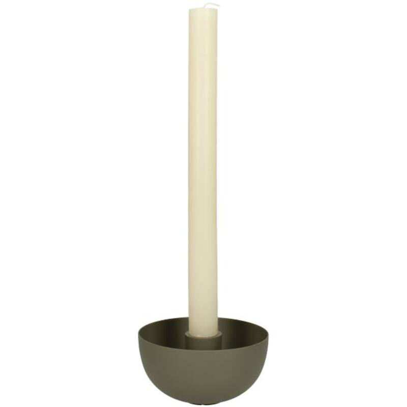 KANDELAAR DONKERGROEN - MEDIUM