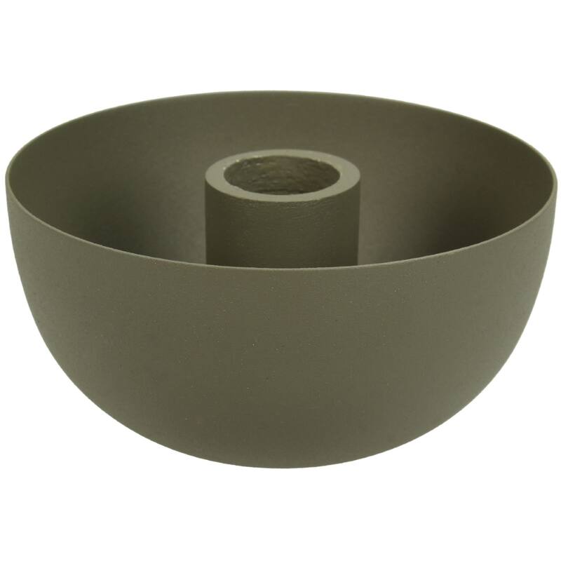 KANDELAAR DONKERGROEN - MEDIUM