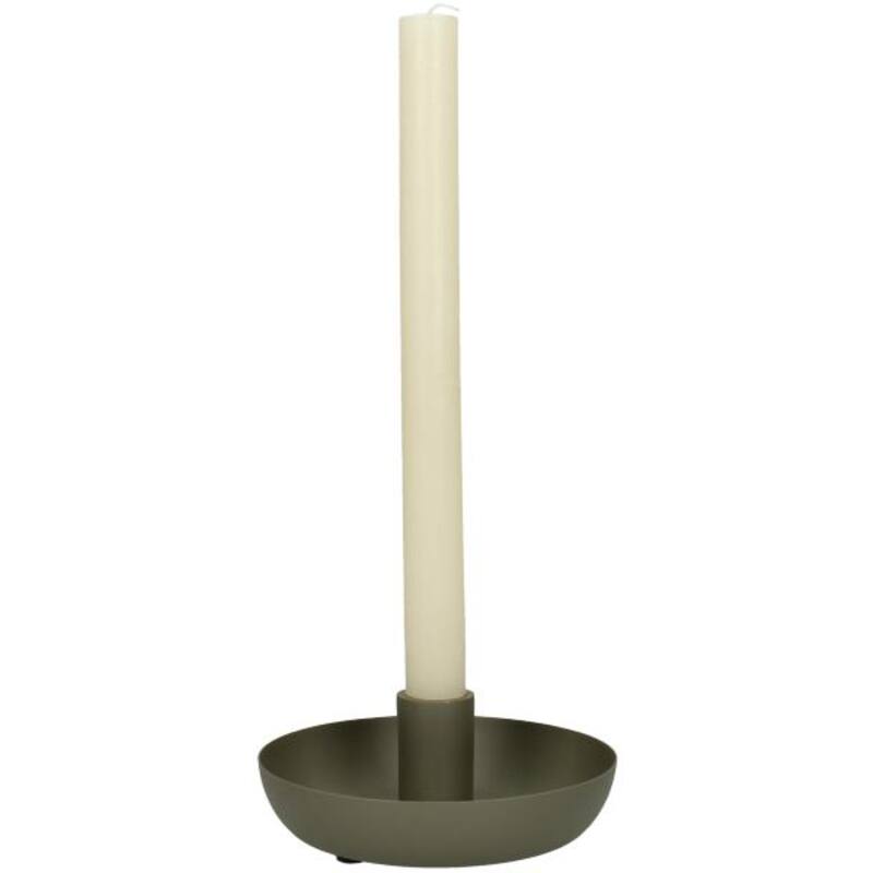 KANDELAAR DONKERGROEN - LARGE