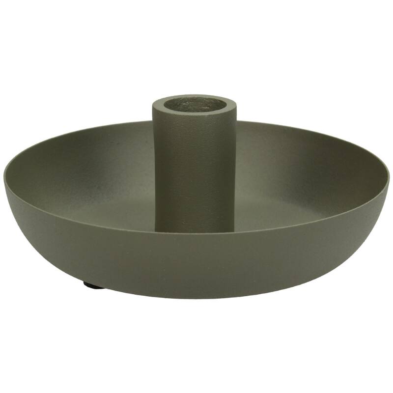 KANDELAAR DONKERGROEN - LARGE