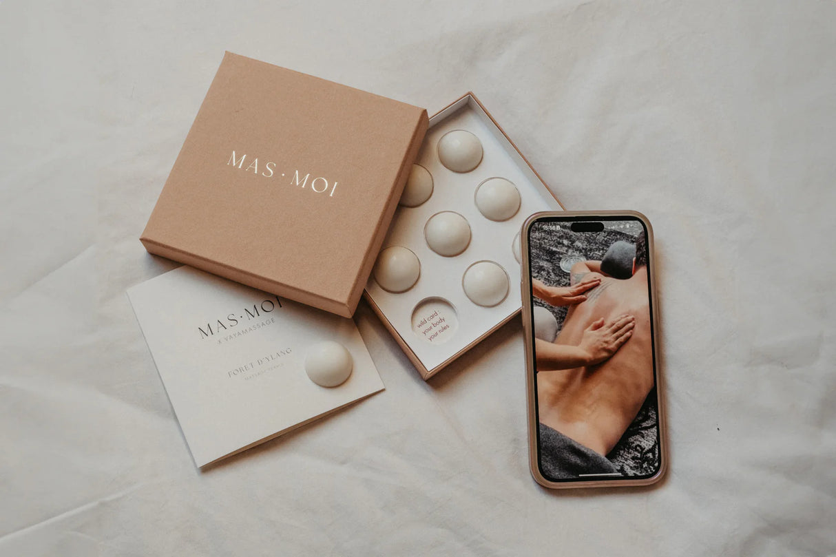 CREME/LOTION MASSAGE PEARLS - FORET D'YLANG