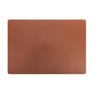 PLACEMAT LEDERLOOK BRUIN