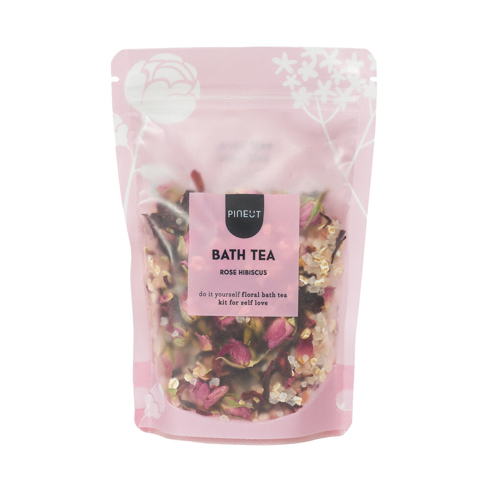BATH TEA BAG / ROSE - HIBISCHUS