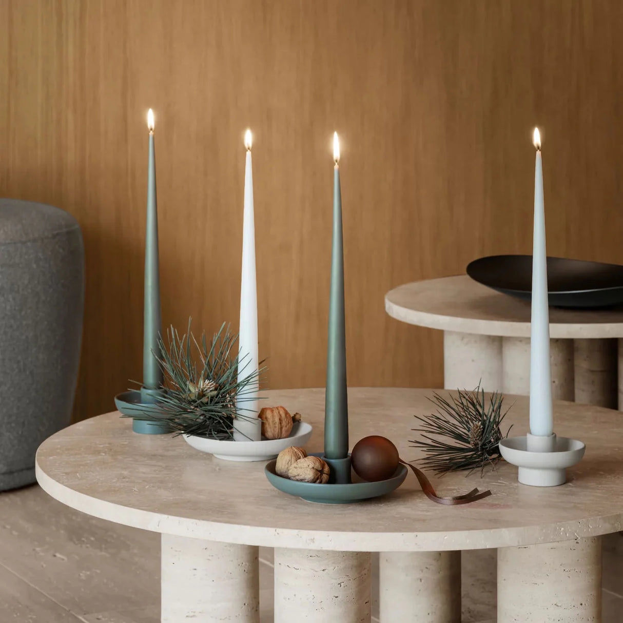 VELA KANDELAAR GROEN - SMALL