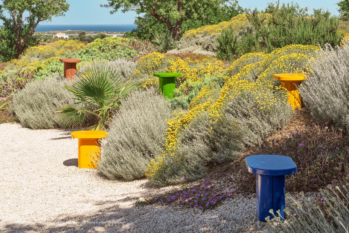 CAEMENTUM BIJZETTAFEL - WARM GEEL