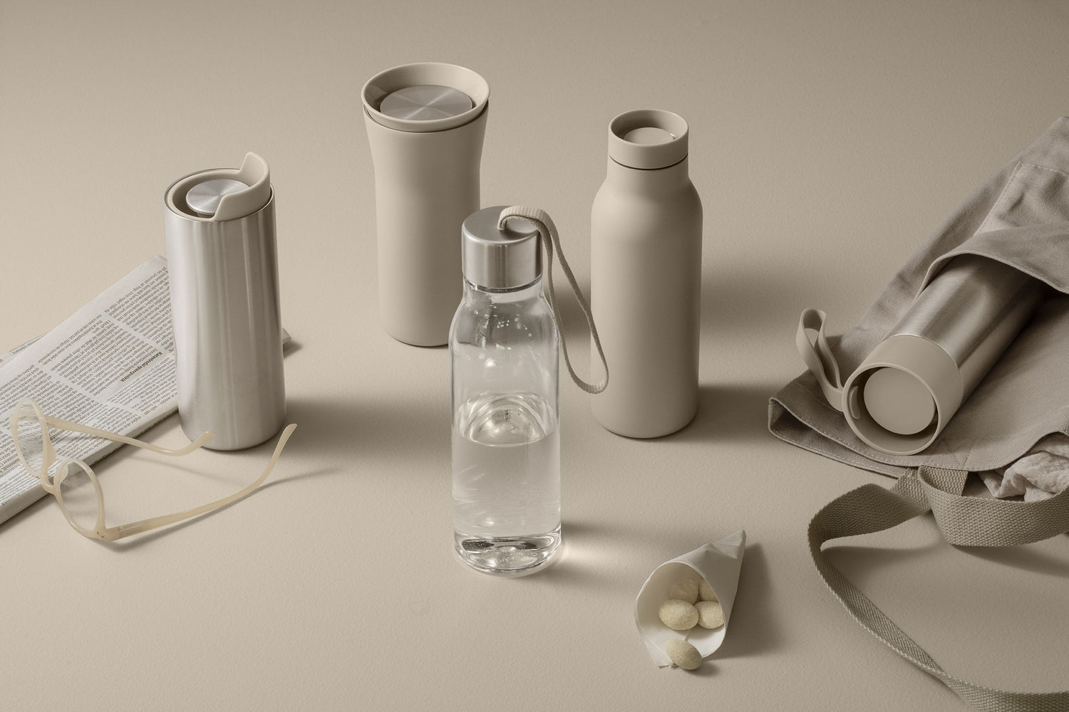 TO GO CUP - PEARL BEIGE