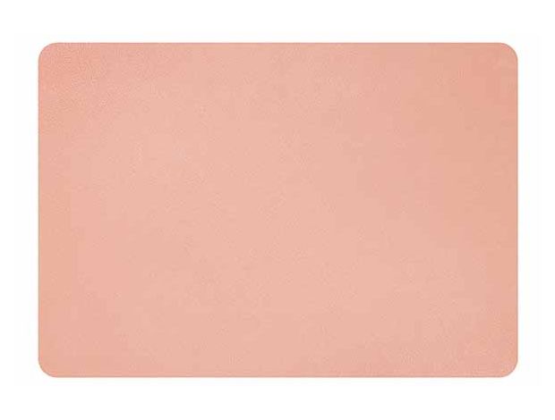 PLACEMAT LEDERLOOK - ROZE